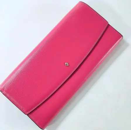 未使用品　パトリックコックス　長財布 ピンク フラップ式 レディース　PATRIC COX