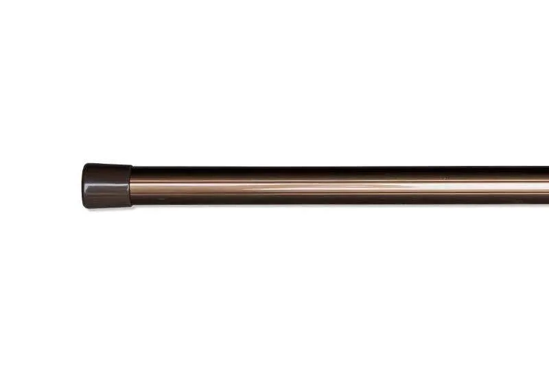 【家とともに長く使う】日本製 アルミ一本竿 ブラウン 直径30mm 長寿命