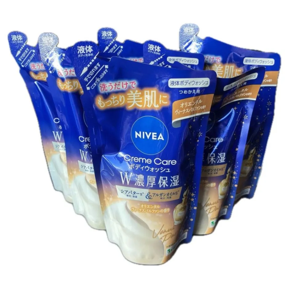 ニベア ボディウォッシュ W濃厚保湿 つめかえ 6袋 新品