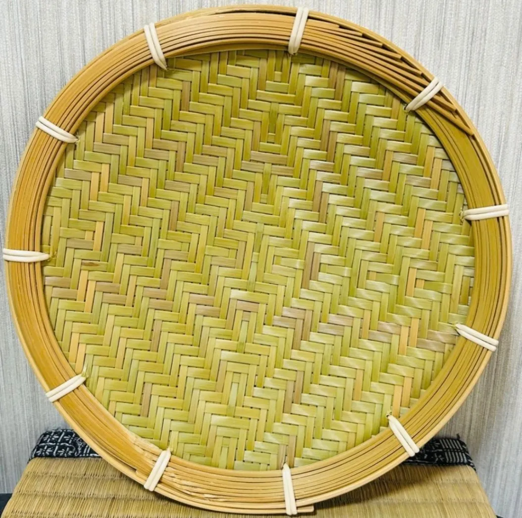 竹ザル 15㎝ 国産 真竹【希少生産の日本製竹ザル】ざる 