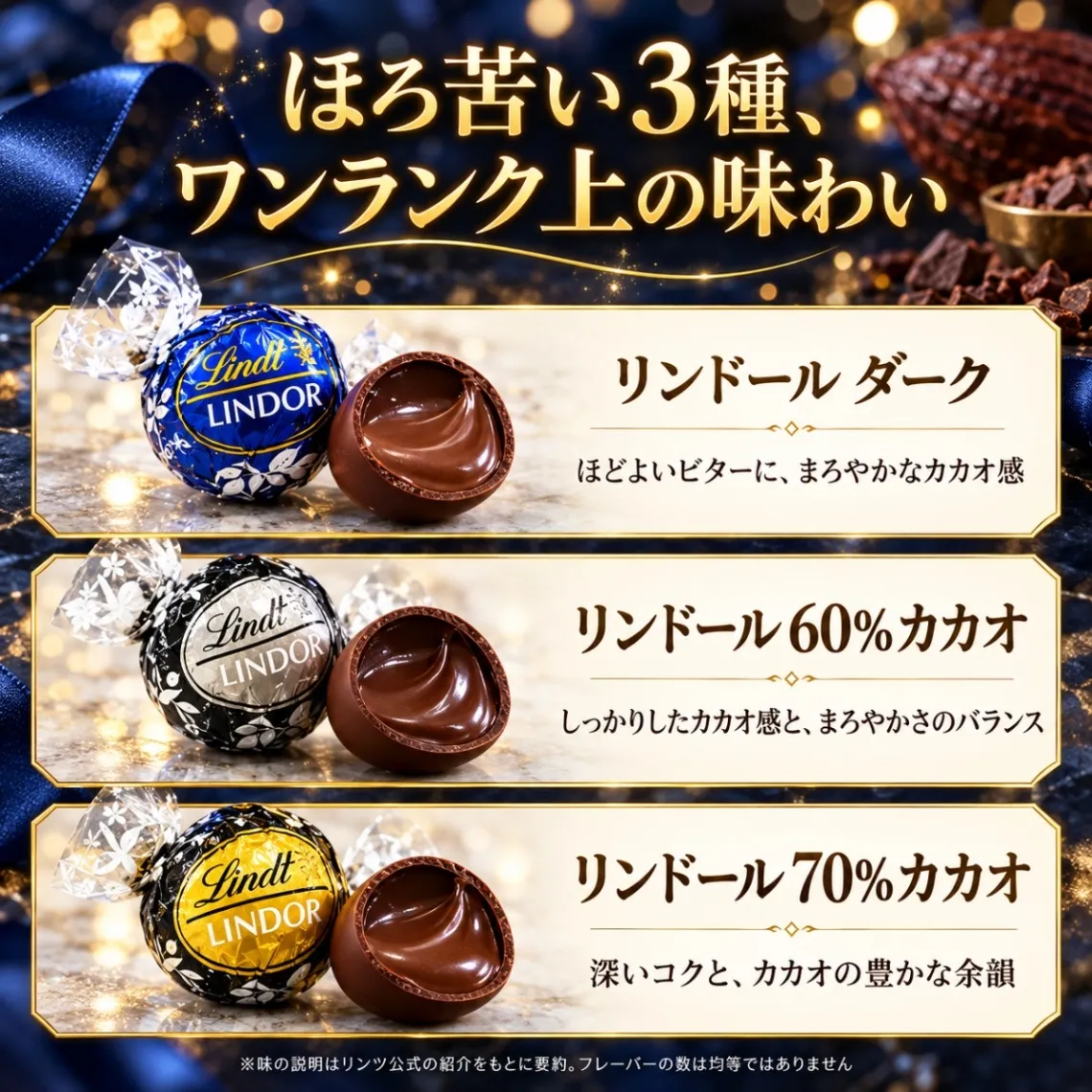 リンツ リンドール チョコレート アソート 詰め合わせ 36個 450g 種類 豊富 個包装 