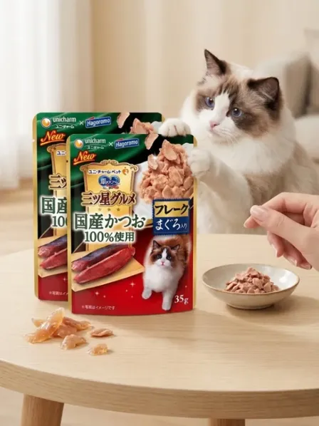銀のスプーン 三ツ星グルメ 国産かつお100%使用 フレークまぐろ入り　35g