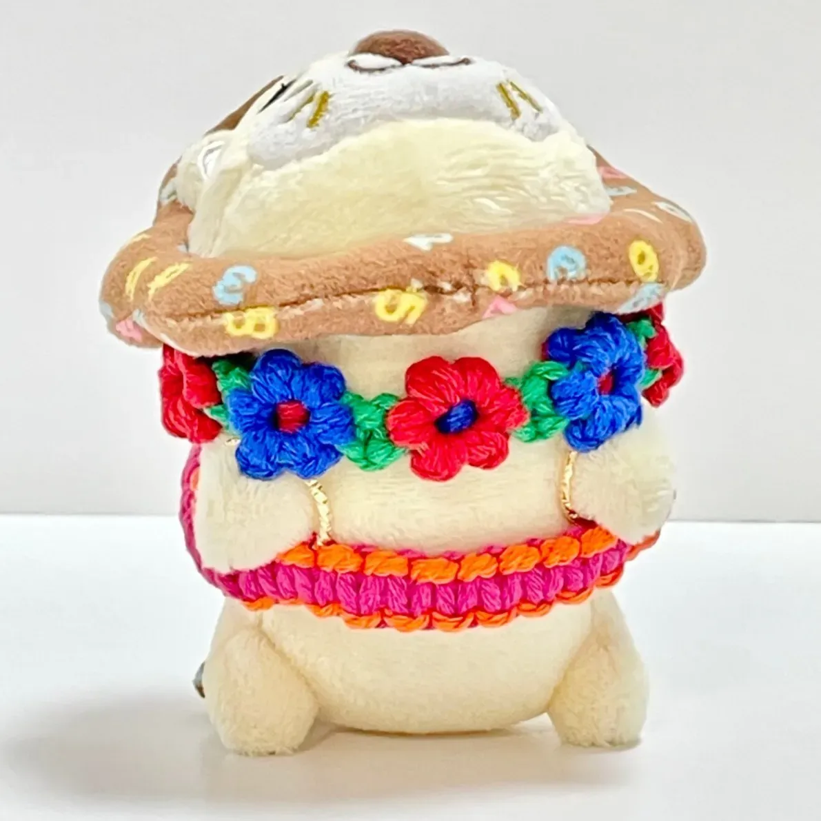 【🦁落とさずお出かけ💕】ライオンちゃんハーネス🦁🌈✨️頑丈マクラメロープ【5つの力】💚🧡❤️🩷💙お花