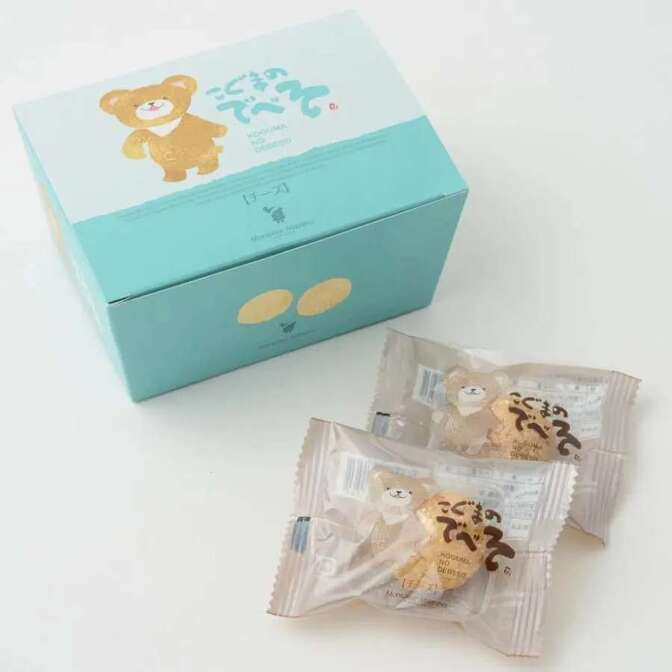 益野製菓 クッキー チーズ味 ムッシュマスノ アルパジョン こぐまのでべそ 6個入 北海道産チーズ