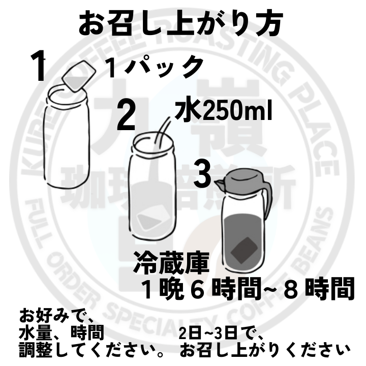 水出しコーヒー 　飲み比べセット