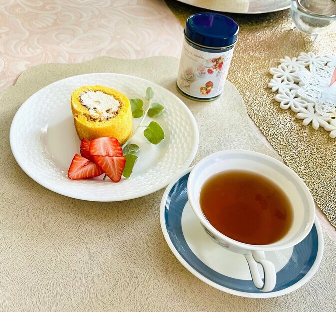 【フレーバーティー】有機栽培のフレーバーティー、カモミール/ラベンダー/スパイス/ローズ