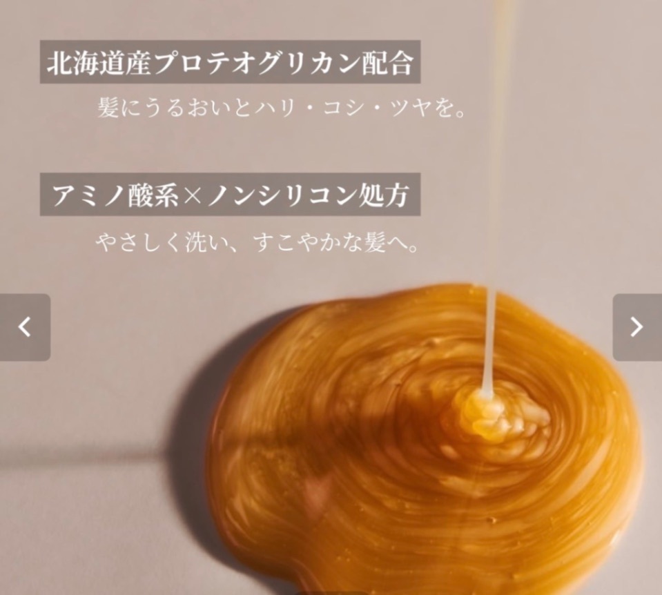 ノンシリコン髪と頭皮をいたわる贅沢なプレミアムシャンプー
希少成分「プロテオグリカン」を高濃度で配合