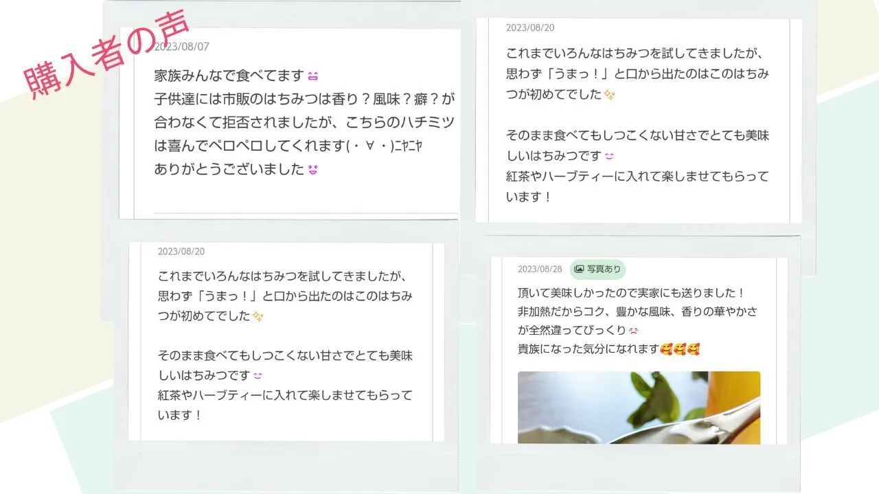 採れたて🌸花香る生駒の百花蜜(本年６月採蜜)　250ｇ入り