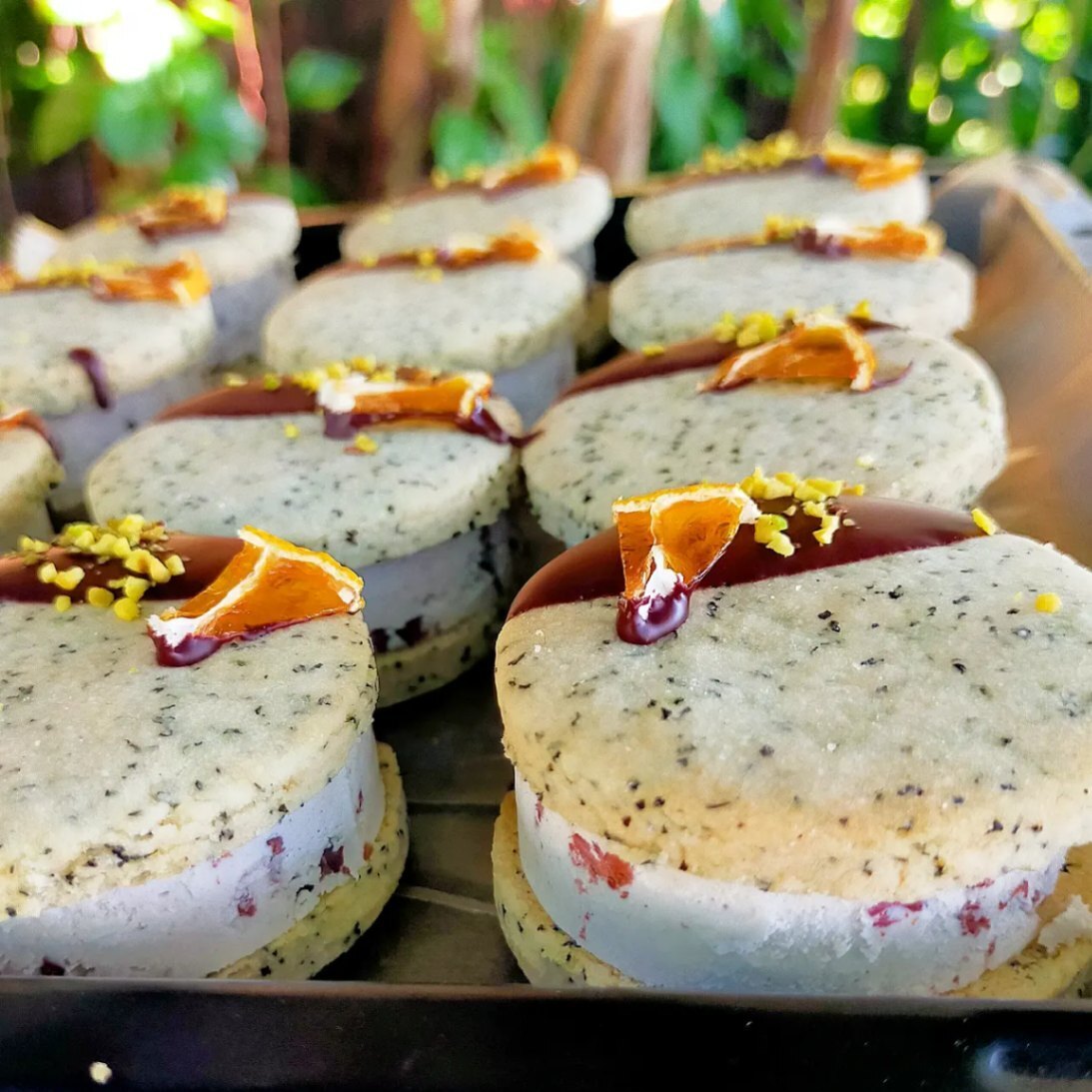 チャイクッキーサンド
小麦粉・乳製品・卵・白砂糖不使用
オーガニックスパイス使用