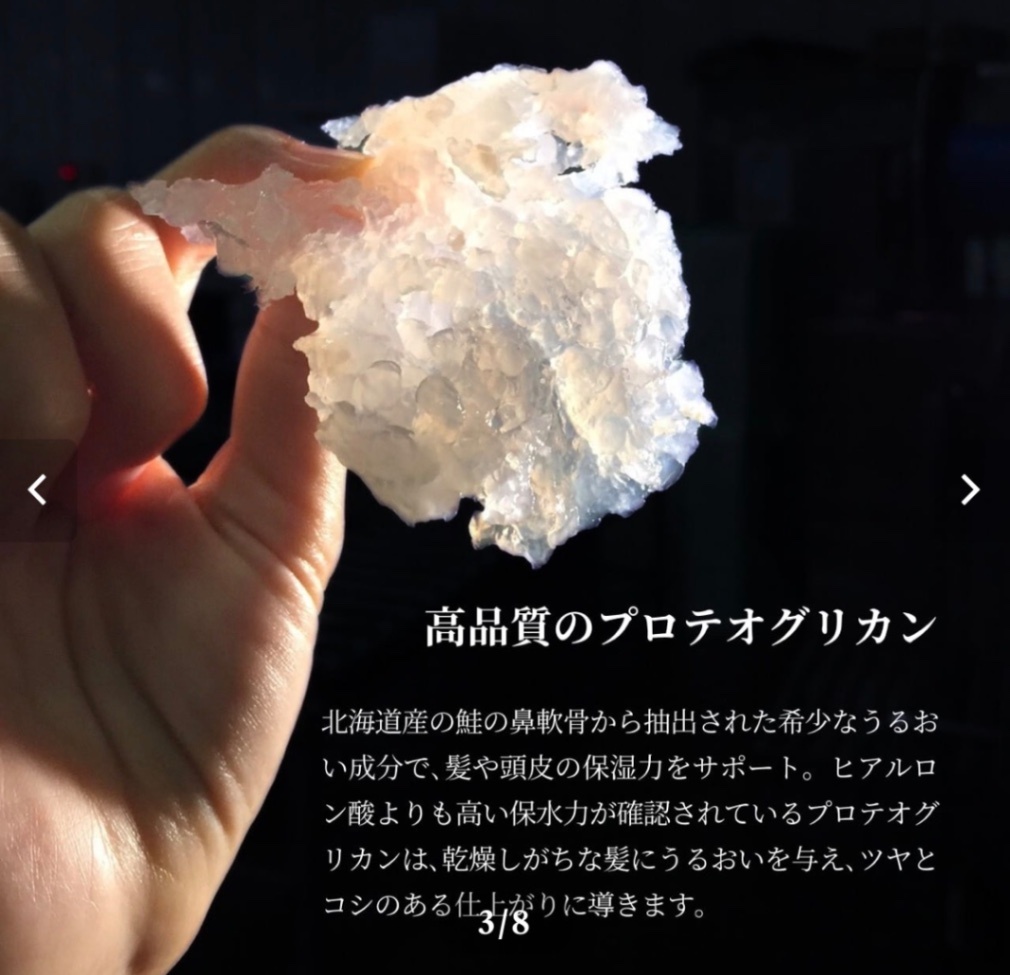 ノンシリコン髪と頭皮をいたわる贅沢なプレミアムシャンプー
希少成分「プロテオグリカン」を高濃度で配合