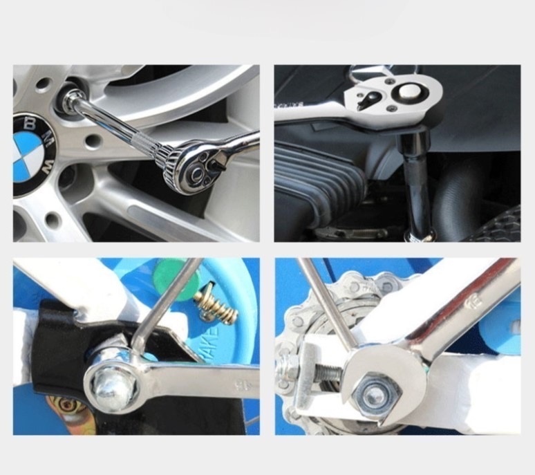 赤 ソケットレンチセット 46点 1/4 プラス マイナス ヘックス トルクス 六角ソケット レンチ