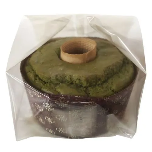 グルテンフリー 豆乳米粉シフォンケーキ（抹茶）アレルギー対応 ヴィーガンケーキ 