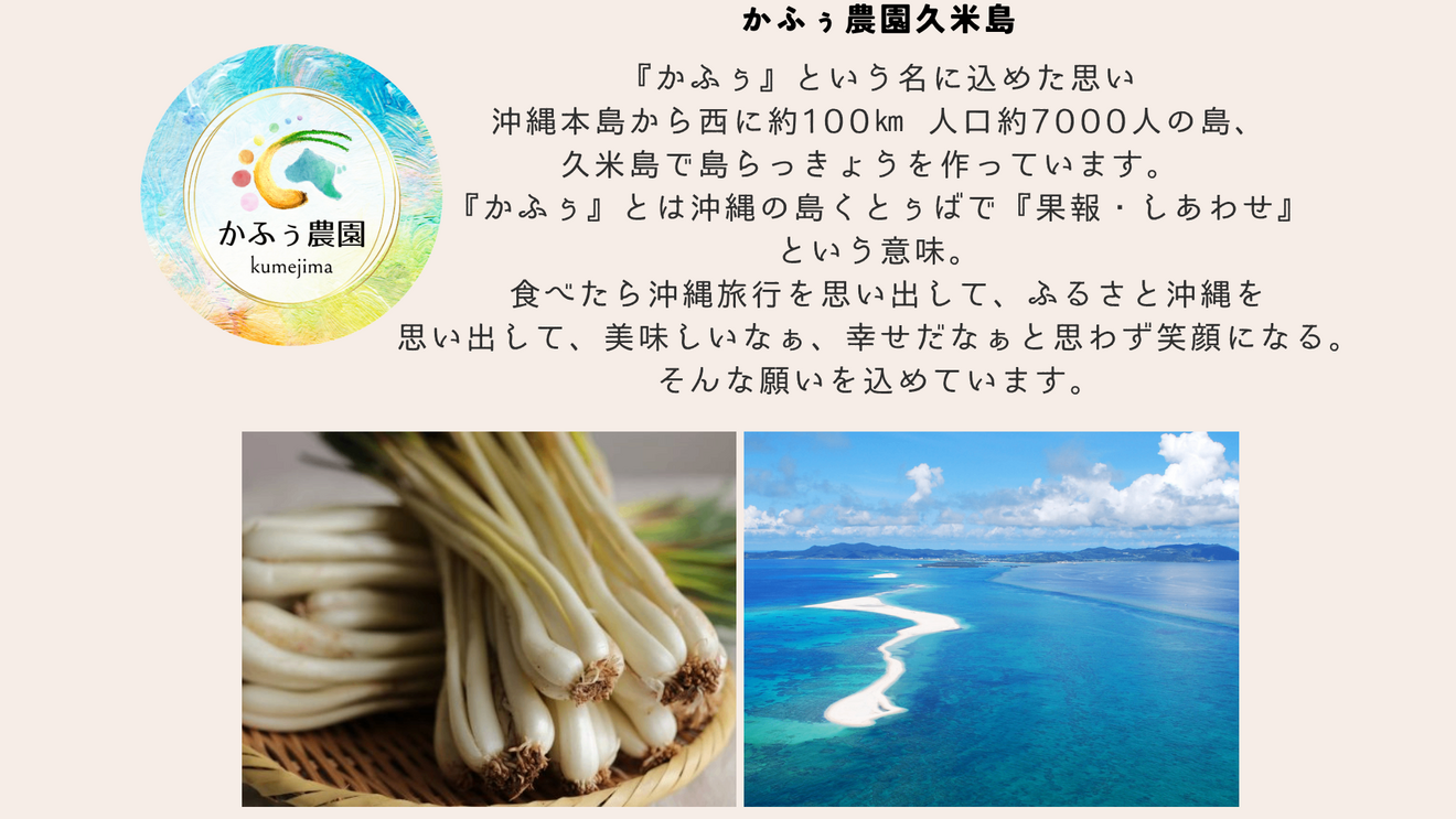 沖縄・久米島産 島らっきょう【1kg】