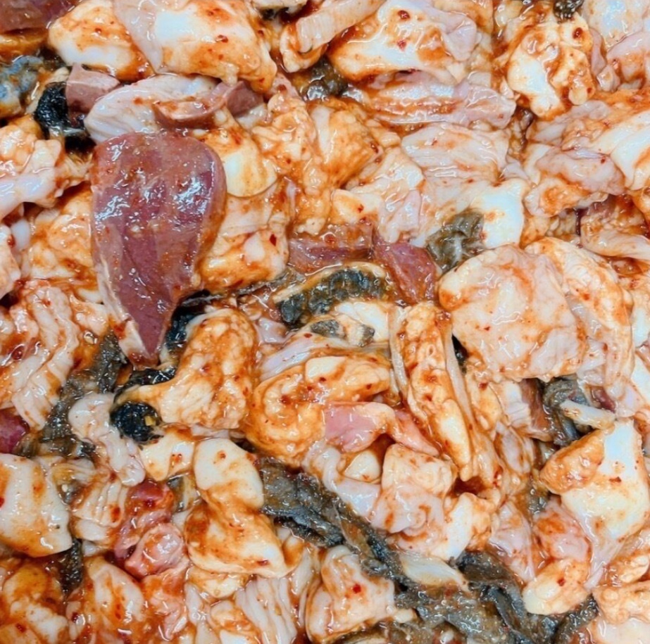 【神戸高見牛】やみつきホルモンたれづけ500g （冷凍便）