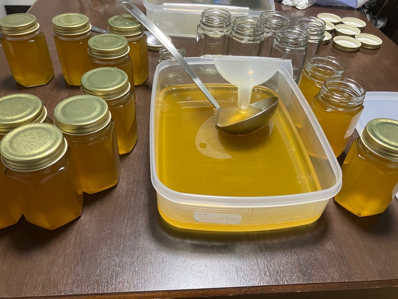 日本みつばちのハチミツ 9/13採蜜　180g×2本セット