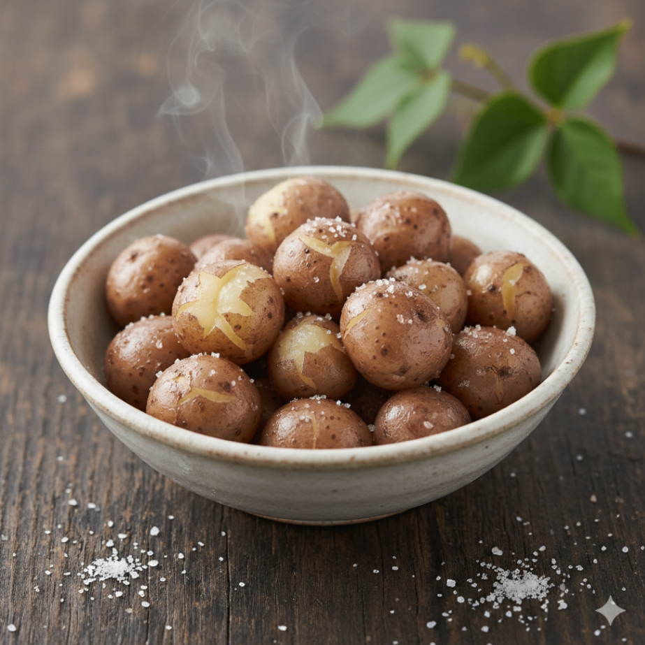 【ご自宅用】鳥取県産むかご 500g 長芋 ねばりっこ サイズバラ 山芋