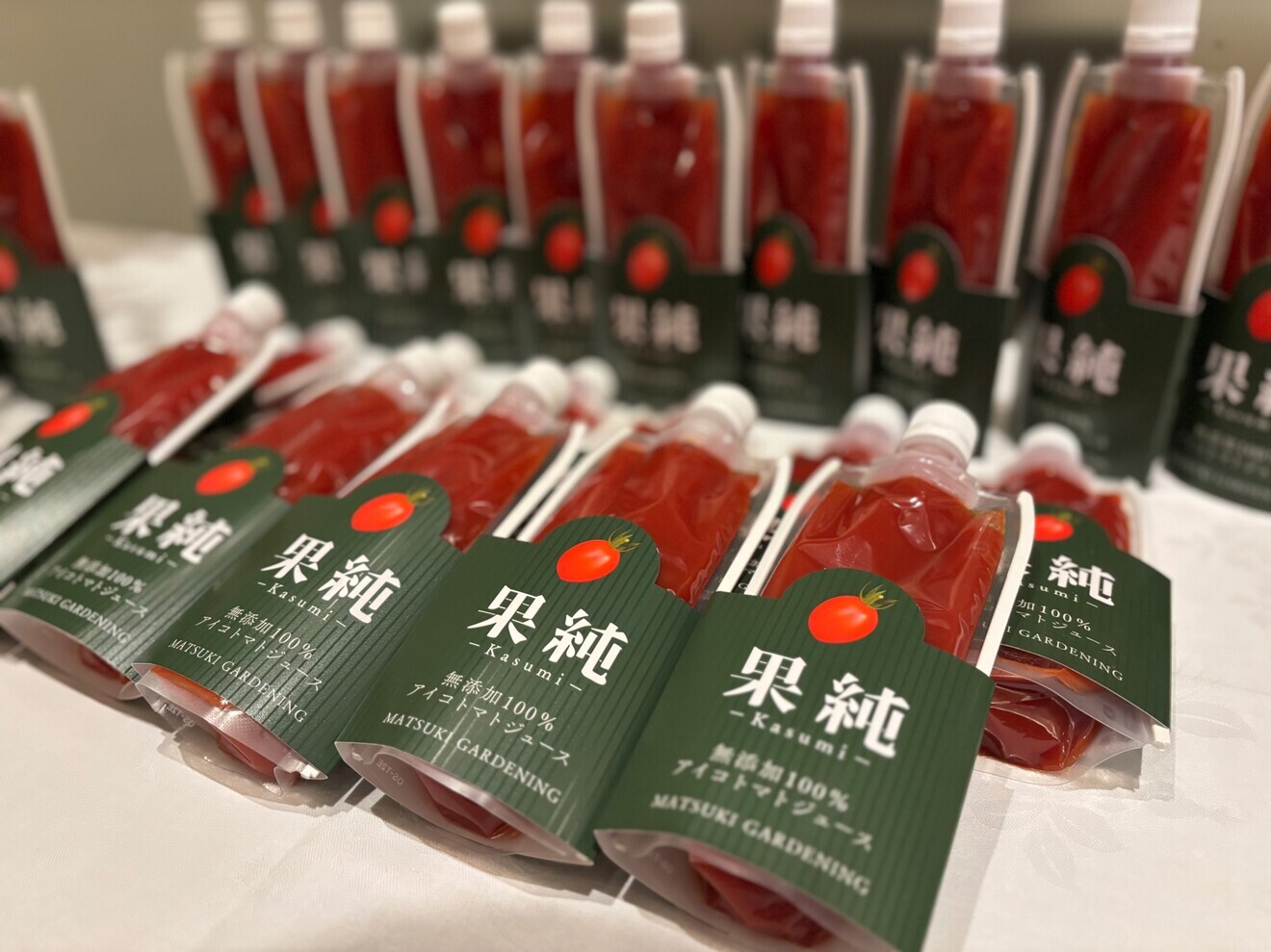【送料無料】無添加100%アイコトマトジュース「果純-Kasumi-」4本入り