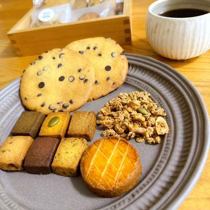 【クリックポストでご発送】焼き菓子4種詰め合わせ
（ザクザクチョコチップクッキー1袋入りです）