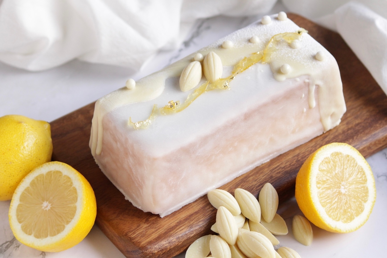 国産レモンを使ったこだわりのレモンケーキ🍋ホワイトデーver