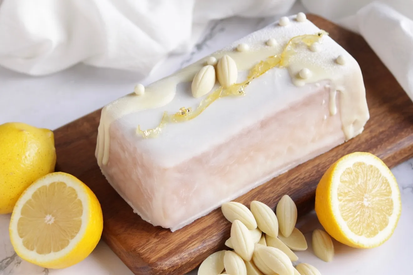 国産レモンを使ったこだわりのレモンケーキ🍋ホワイトデーver