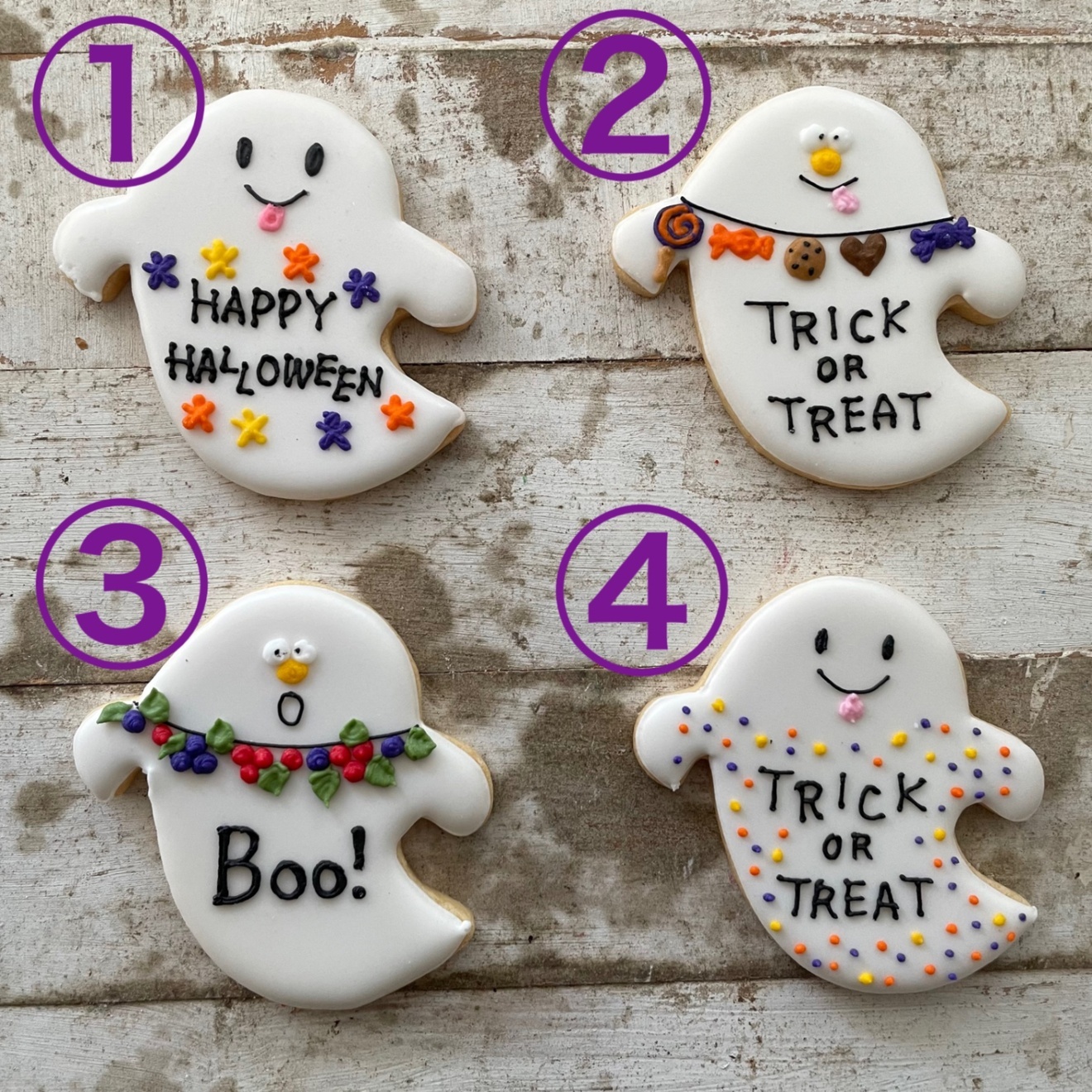 【プレゼントに】選べる！ハロウィンアイシングクッキー⭐︎6個まで同梱可能⭐︎クッキーと同梱可能！