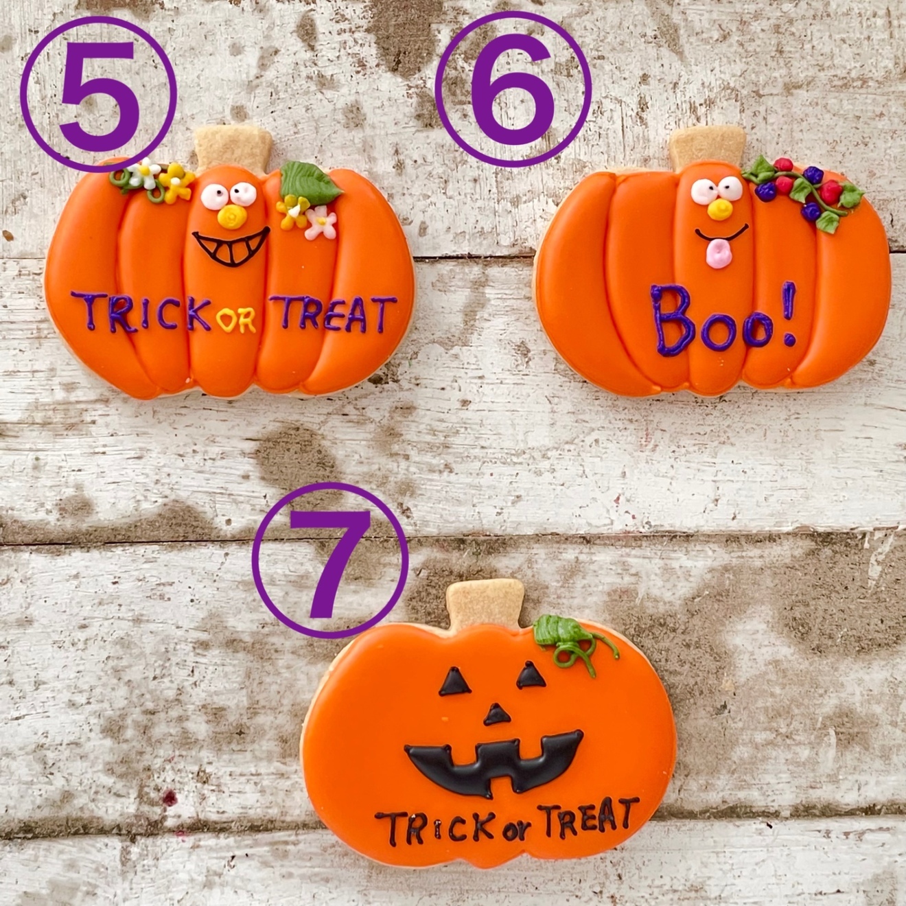 【プレゼントに】選べる！ハロウィンアイシングクッキー⭐︎6個まで同梱可能⭐︎クッキーと同梱可能！