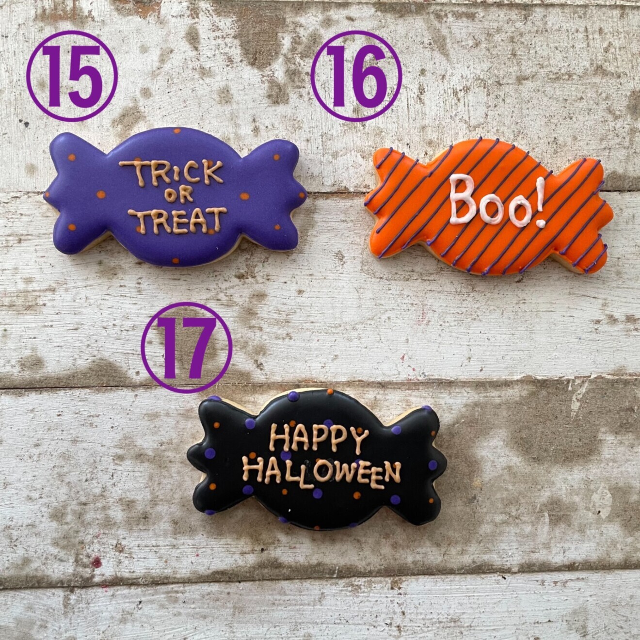 【プレゼントに】選べる！ハロウィンアイシングクッキー⭐︎6個まで同梱可能⭐︎クッキーと同梱可能！