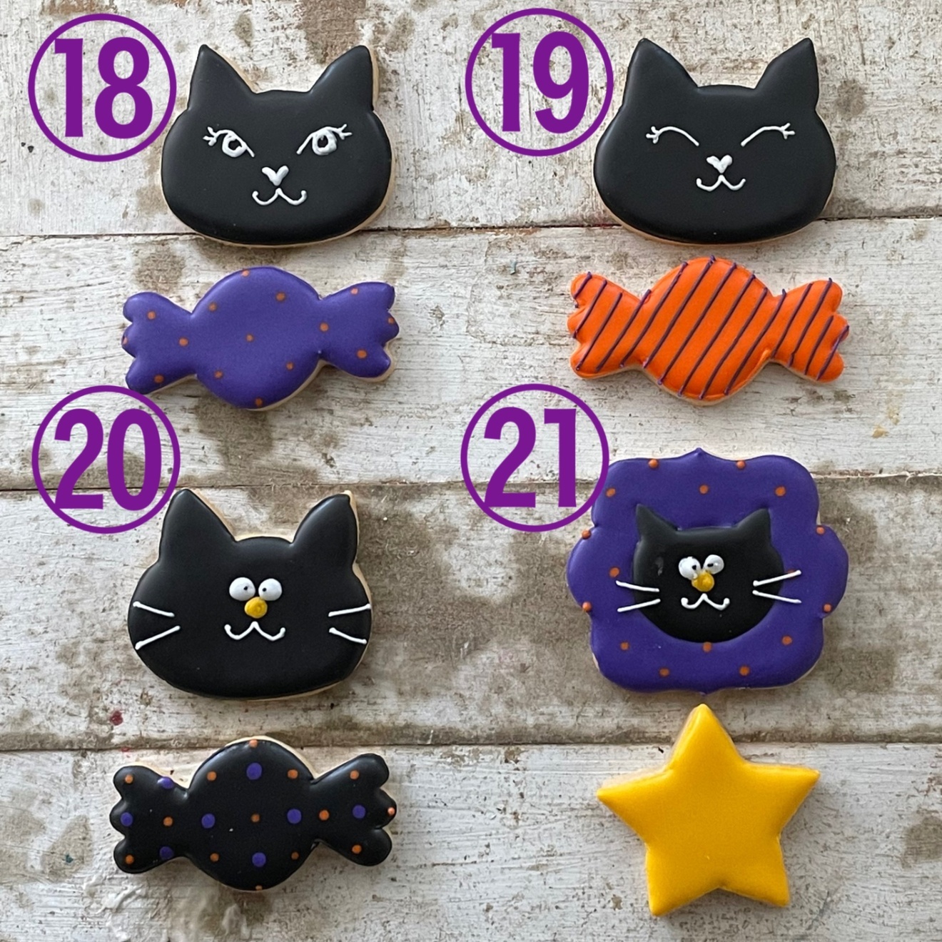 【プレゼントに】選べる！ハロウィンアイシングクッキー⭐︎6個まで同梱可能⭐︎クッキーと同梱可能！