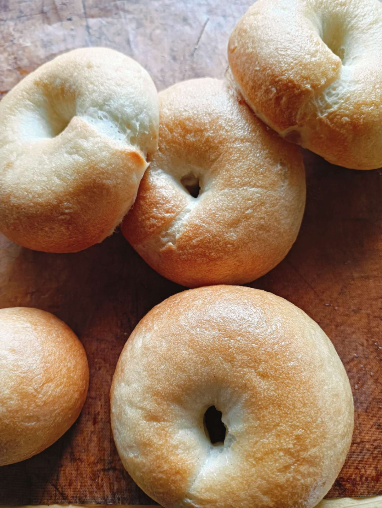 グルテンフリー米粉ベーグルプレーンだけ8個セット/食物繊維たっぷり低糖質パン