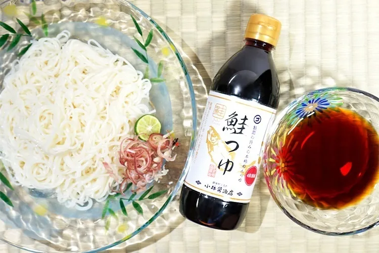 【鮭節の旨み】鮭つゆ・鮭ぽん酢2本セット