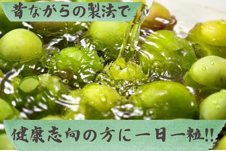 (リベポ、クレ💳利用可)
新漬!!昔ながらの自家製手作り梅干し　200g 