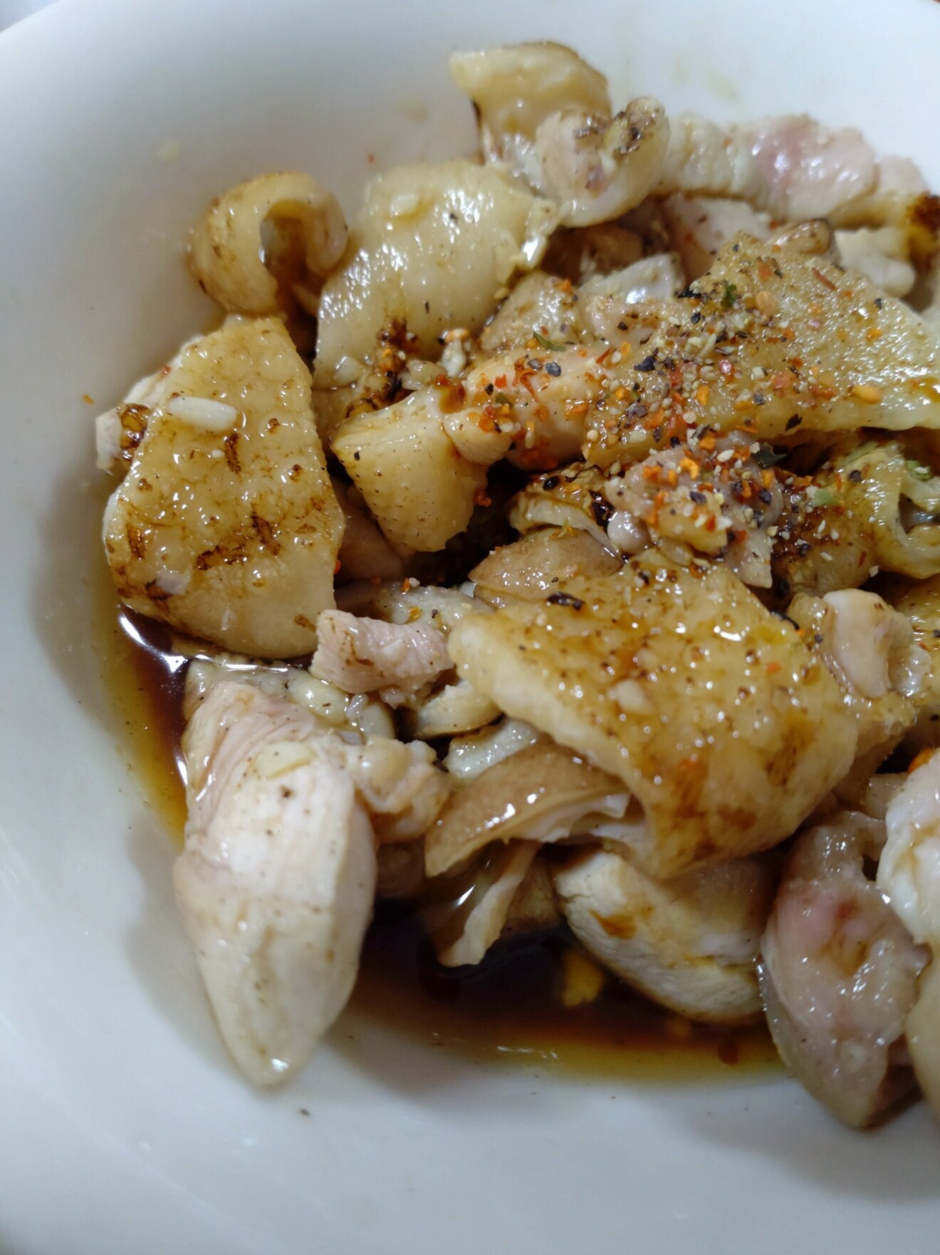 【新鮮】鶏かわ(種鶏)　焼き皮　500g✕3　1.5キロ　冷凍便