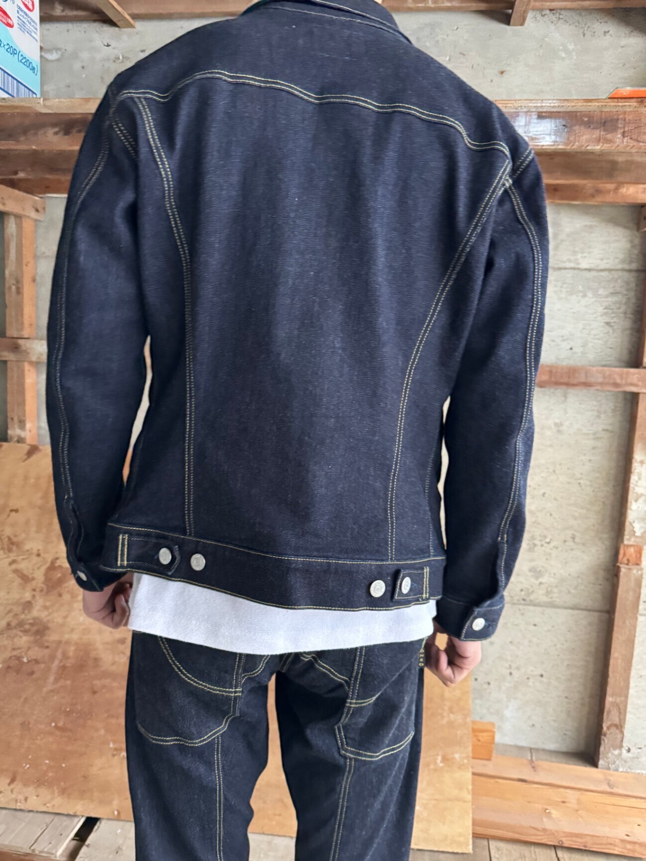 ONZO JEANS [GJK-550]児島産スポーティデニムジャケット　受注オーダー
