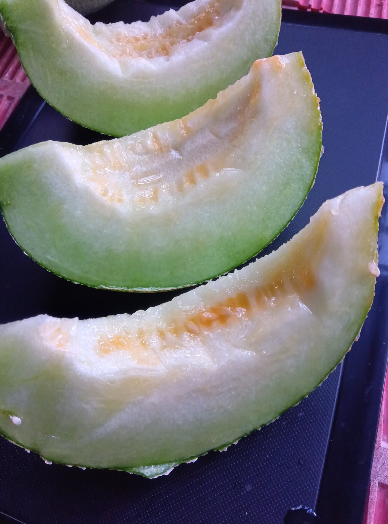 庄内砂丘産　ご自宅用青肉メロン