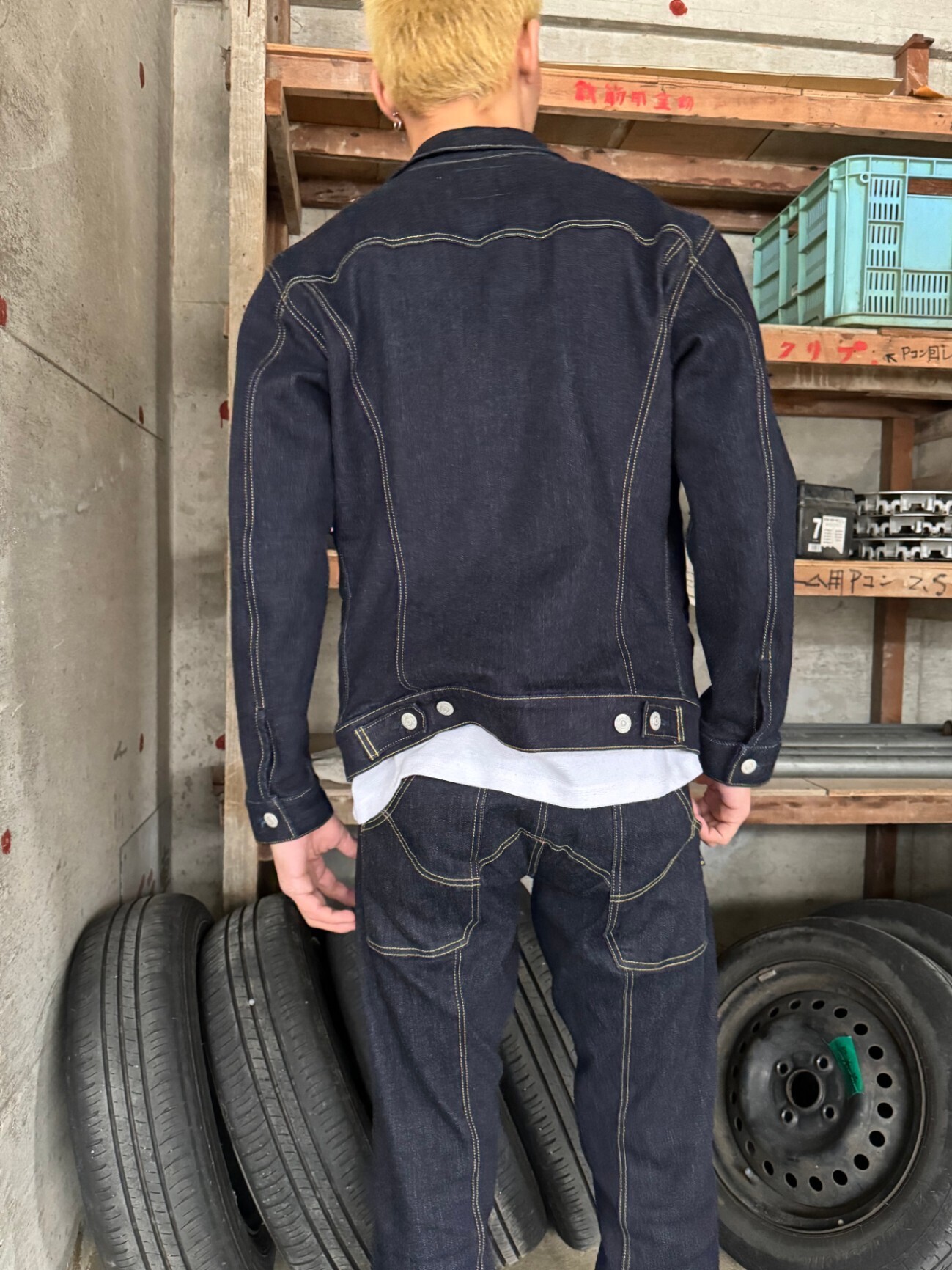 ONZO JEANS [GJK-550]児島産スポーティデニムジャケット　受注オーダー