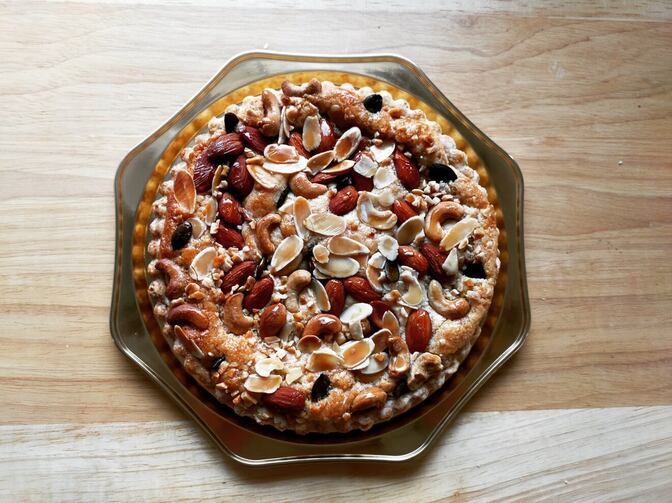 ザクザクなナッツタルト（小麦のお菓子）／ヴィーガンスイーツ