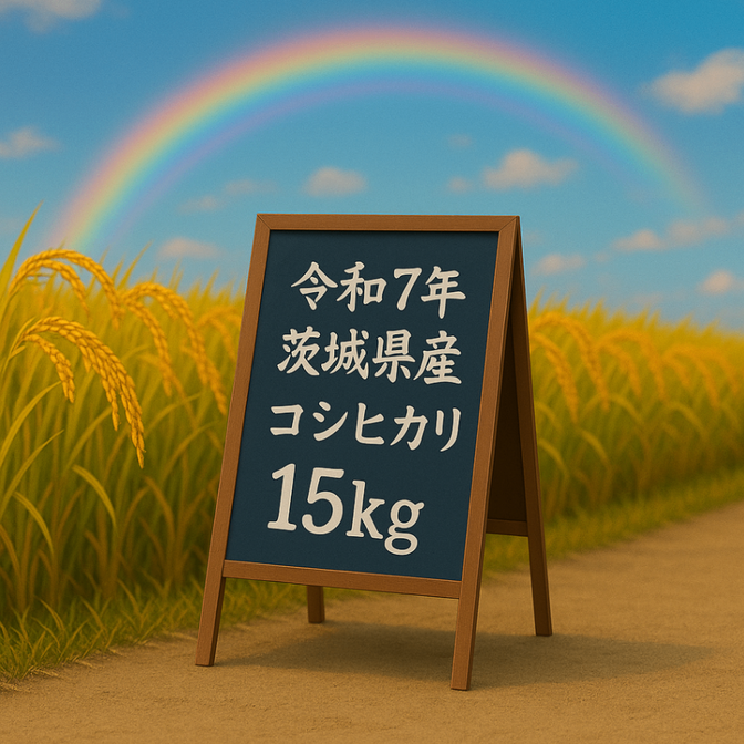 令和７年コシヒカリ　１５kg　