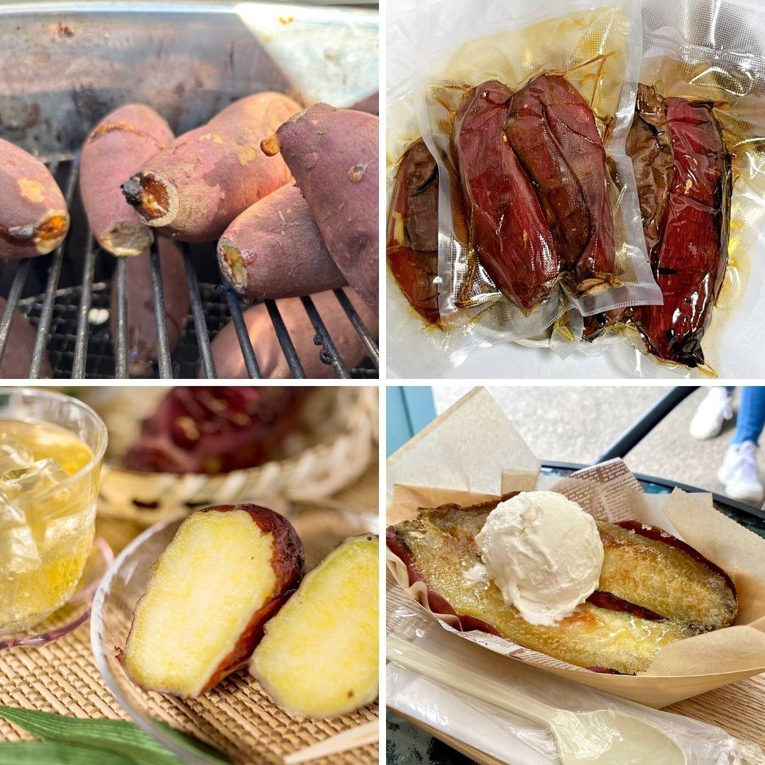 【焼き芋屋の真空冷凍焼き芋】紅はるか 蜜芋1kg 紅霧島A品使用 スイーツダイエット 腸活 筋トレに