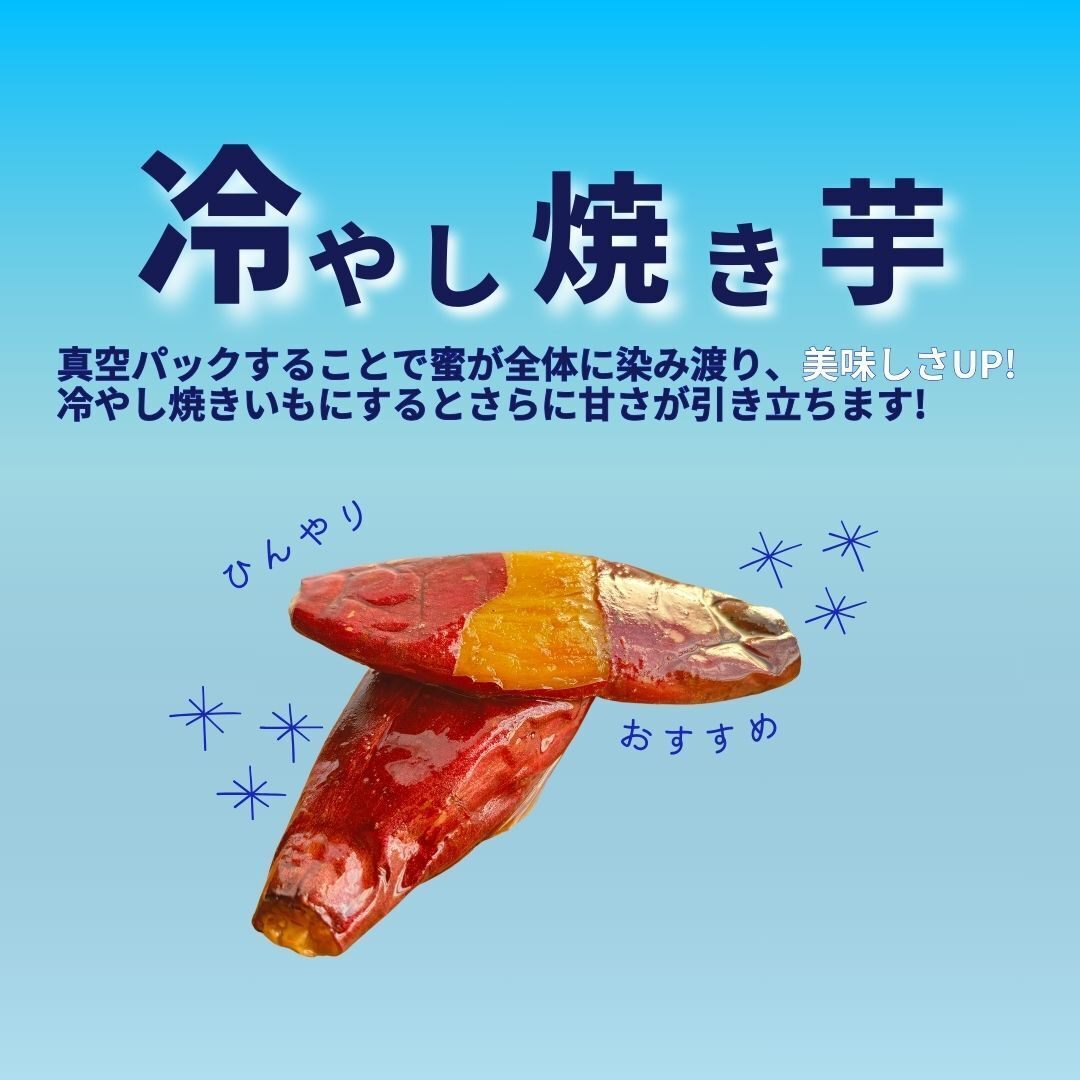 【焼き芋屋の真空冷凍焼き芋】紅はるか 蜜芋1kg 紅霧島A品使用 スイーツダイエット 腸活 筋トレに