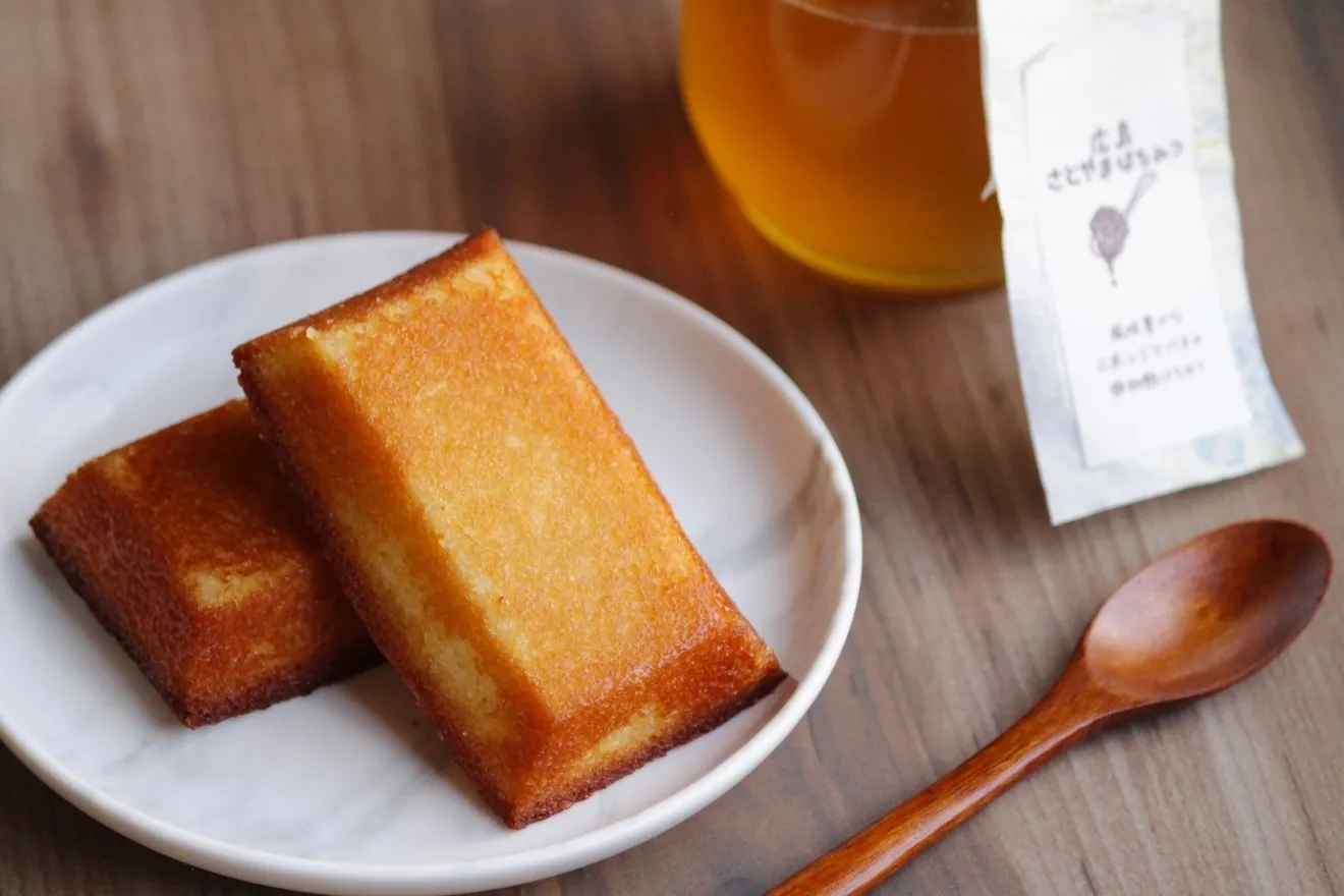 貴重な日本ミツバチの蜂蜜をふんだんに楽しめる🍯
フィナンシェ【さとやまはちみつ】ご自宅用