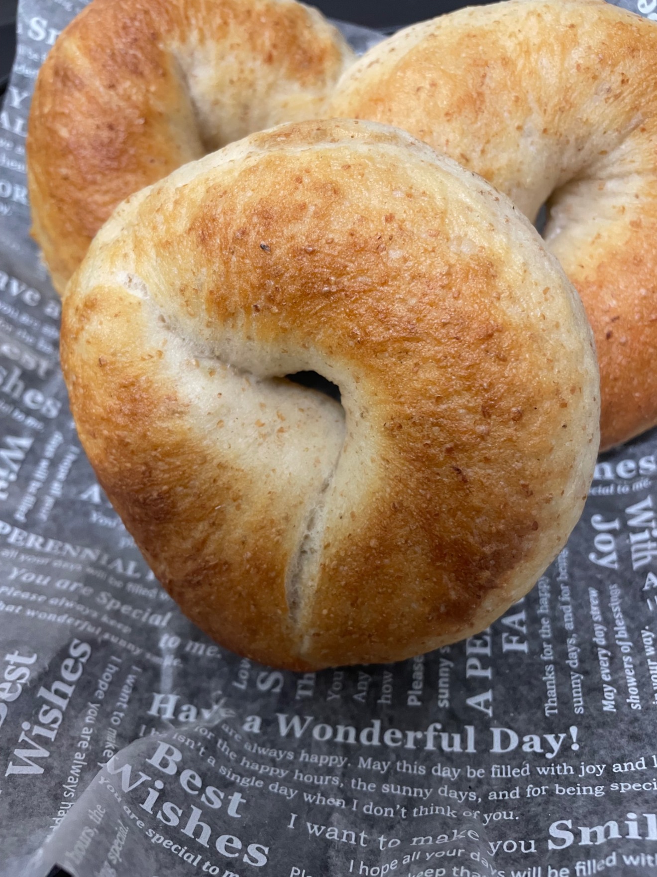 ◎もっちりベーグル１０個　プレーン＆紅茶プレーン◎