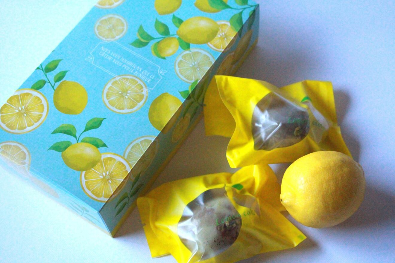 檸檬ケーキ8個入り※別の温度帯の商品と一緒にご注文はできません