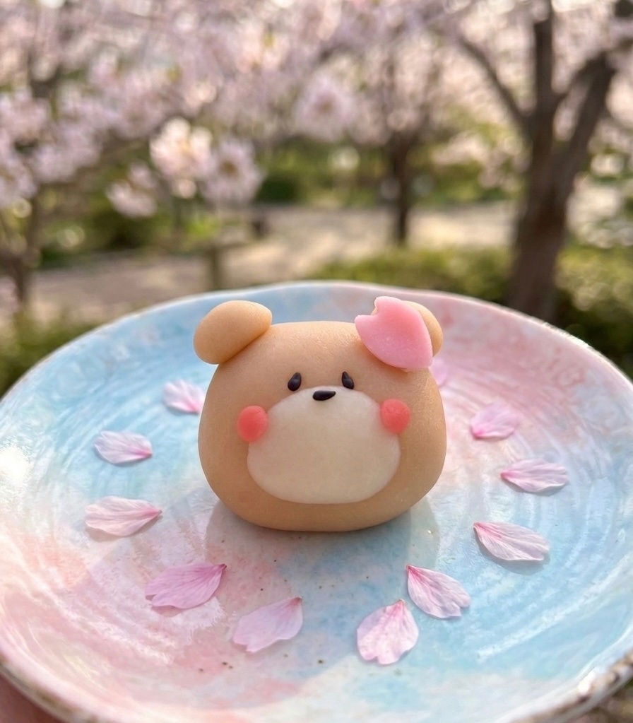 【季節のねりきりBOX4個入り】4月🌸ご自宅用（簡易包装）
随時発送可能
