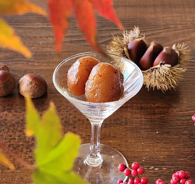 ラム酒香る、和栗のマロングラッセ【２箱】