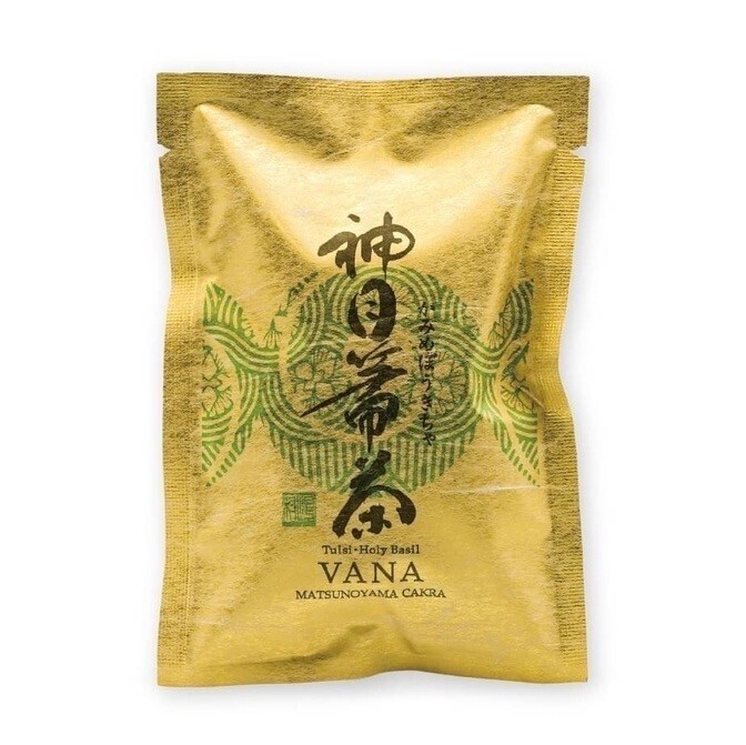 神目箒茶 VANA（ヴァナ）小
ティーバッグ5袋入り　栽培期間中農薬、化学肥料不使用栽培
