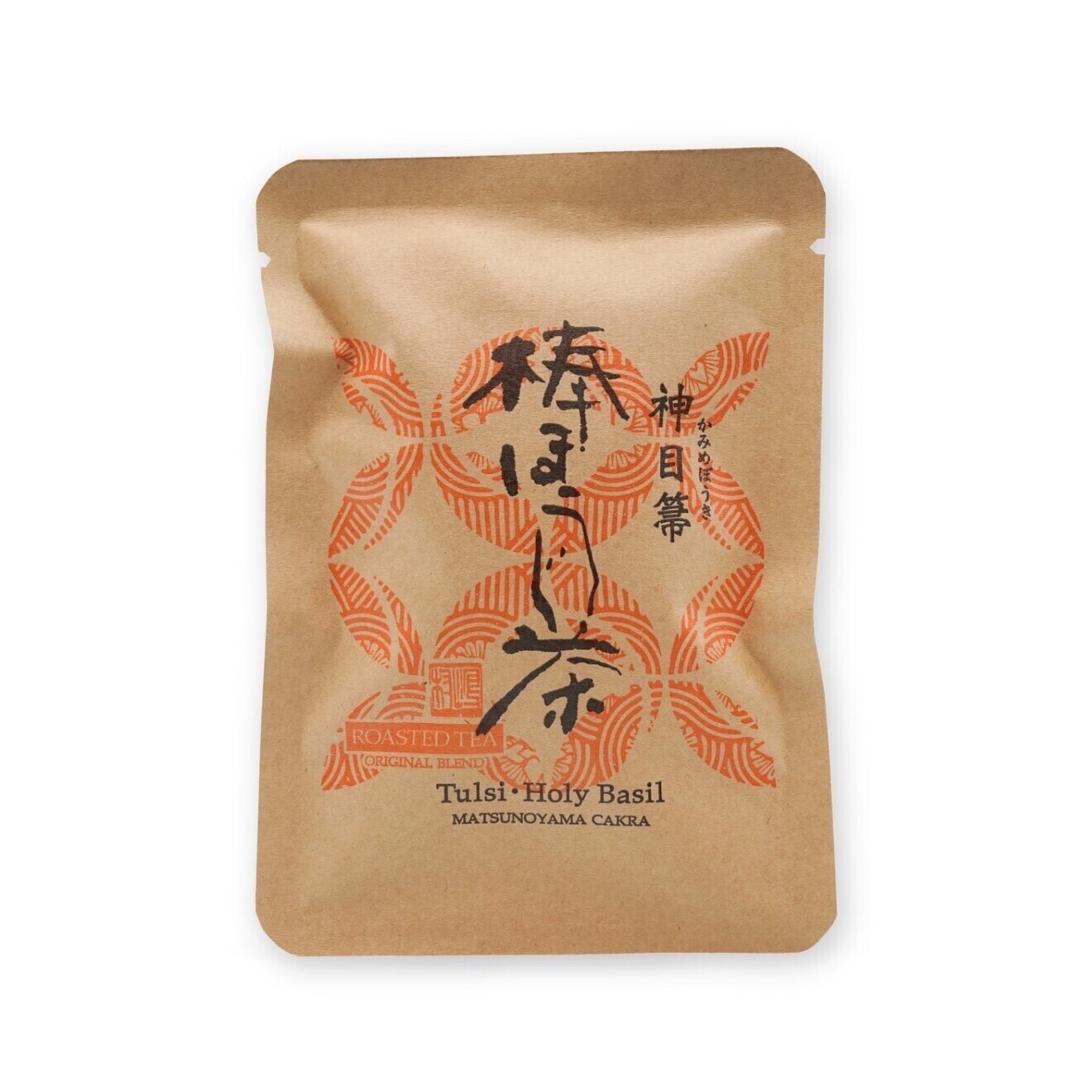 神目箒 棒ほうじ茶（焙煎）小
ティーバッグ5袋入り　栽培期間中農薬、化学肥料不使用栽培