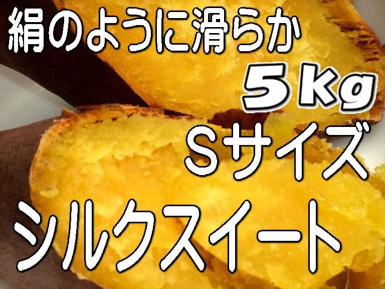 【シルクスイート】Ｓサイズ☆しっとり滑らか甘いさつまいも 