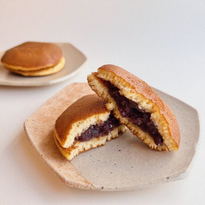 しっとり どら焼き（粒餡・三笠「月鴨」　1セット（１０個入り）