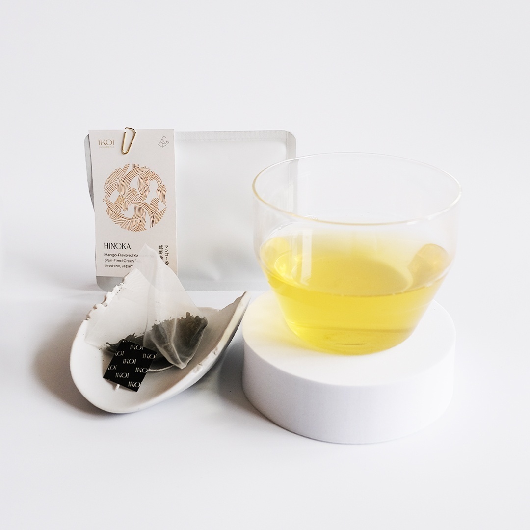 マンゴー香る嬉野釜炒り茶（ティーバッグ2個入り）/ HINOKA