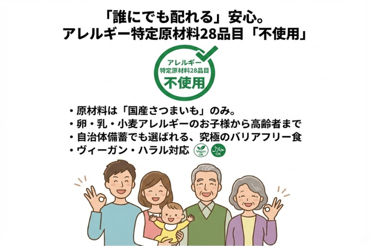 【レトルト焼芋】箱込約１ｋｇ 常温で長期保存可能   国産さつま芋使用　